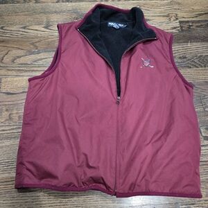 Polo Golf Ralph Lauren Men's Golf  Vest Maroom L